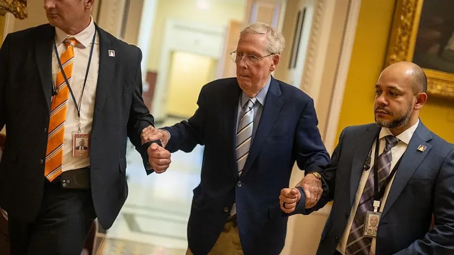 McConnell Discharged From Hospital but Not Yet Medically Cleared to Return to Senate