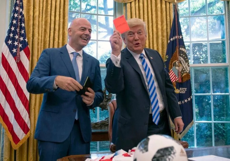Congress Summons FIFA President Gianni Infantino Over Ties To Donald Trump