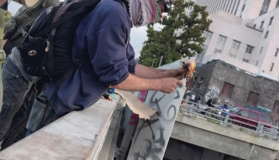Los Angeles Man Sentenced to 3 Years for Throwing Burning Debris and Rocks at CHP During Anti‑ICE Protests
