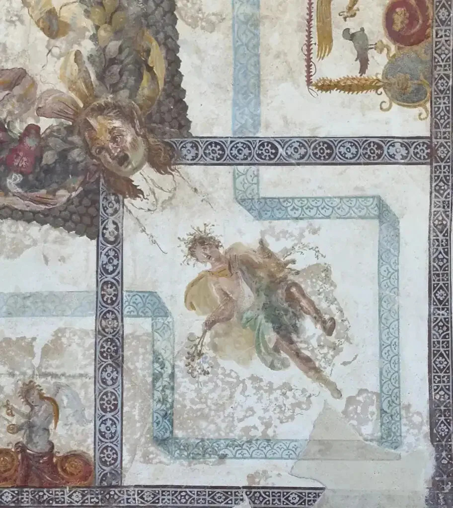 Pompeji: Arheolozi Delimično Rekonstruisali Plafonsku Fresku Staru Oko 2.000 Godina