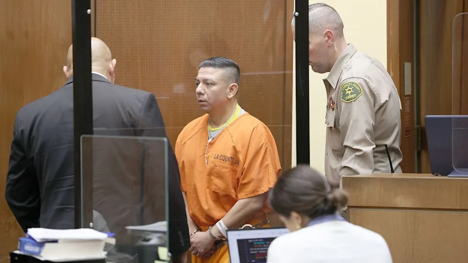 Stone-Faced Glendale Firefighter Appears in LA Court as Murder Case Moves Forward