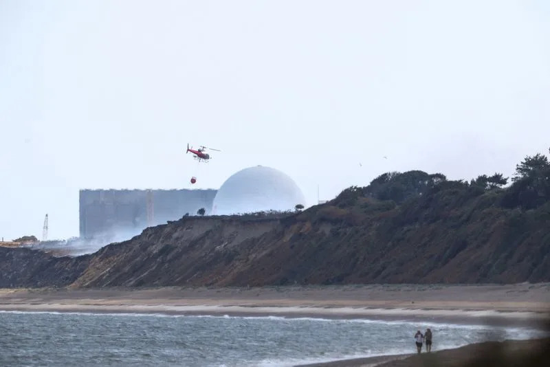 Požar Na Dunwich Heathu Prisiljava Evakuacije, Ali Nuklearne Elektrane Sizewell Nisu Ugrožene