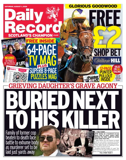Scotland's Papers: BP Set To Exit North Sea — Family Fights To Rebury Murdered Father's Body