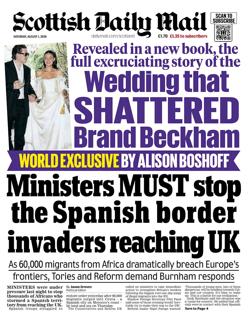 Scotland's Papers: BP Set To Exit North Sea — Family Fights To Rebury Murdered Father's Body