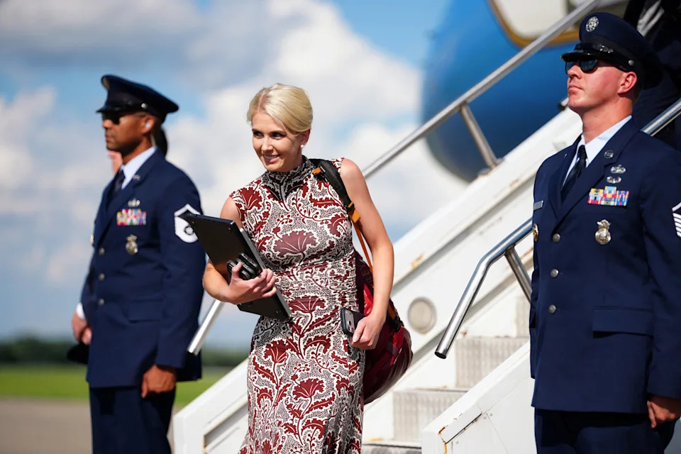 Natalie Harp, 34, Traveled With Trump To Camp David — Loyalty Prompts Secret Service Concerns