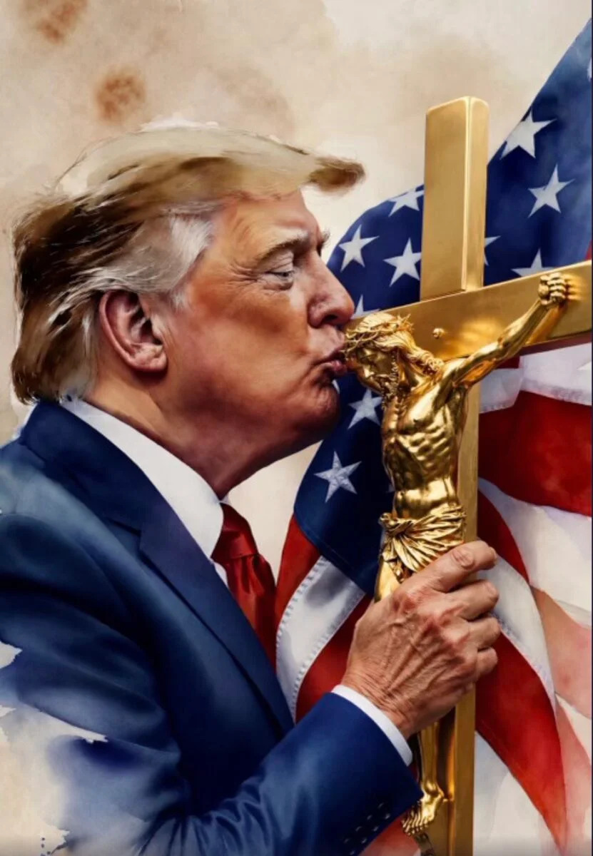 Trump Floods Truth Social With Bizarre AI Images — Kissing a Jesus Statue, ‘Arresting’ Aliens and Renewing Greenland Claim