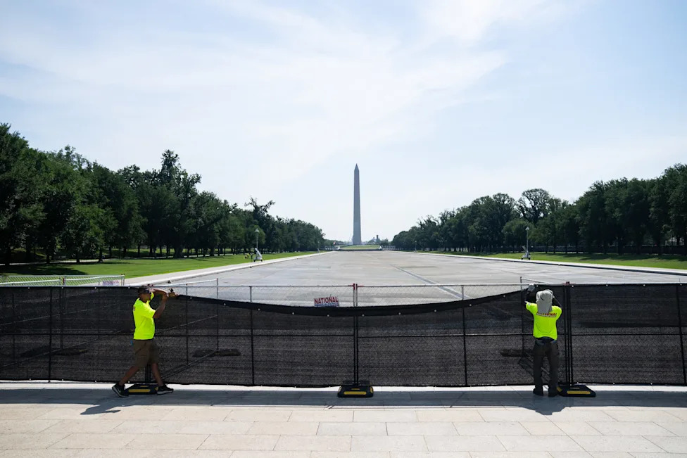 DOJ Drops Vandalism Charges After Contractor Error Blamed for Reflecting Pool Damage