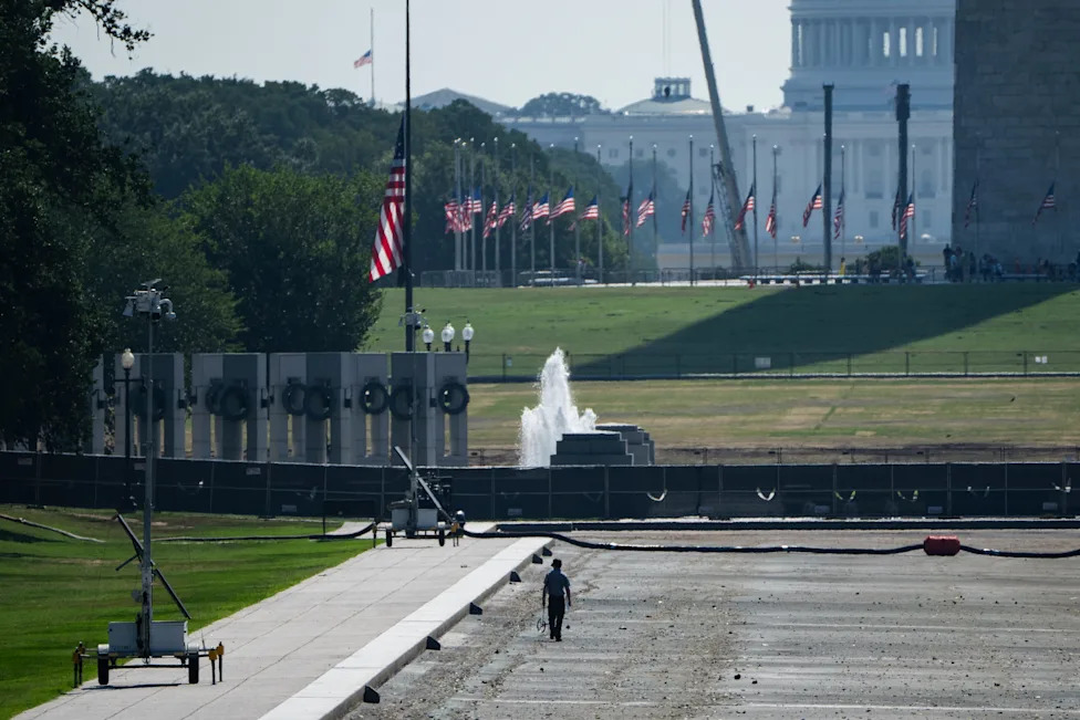 DOJ Drops Vandalism Charges After Contractor Error Blamed for Reflecting Pool Damage