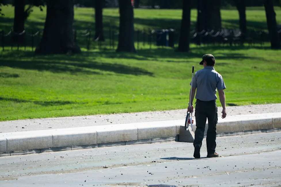 DOJ Drops Vandalism Charges After Contractor Error Blamed for Reflecting Pool Damage