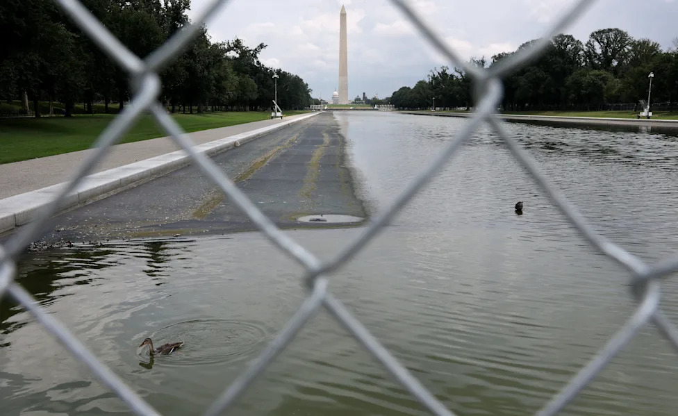 DOJ Drops Vandalism Charges After Contractor Error Blamed for Reflecting Pool Damage
