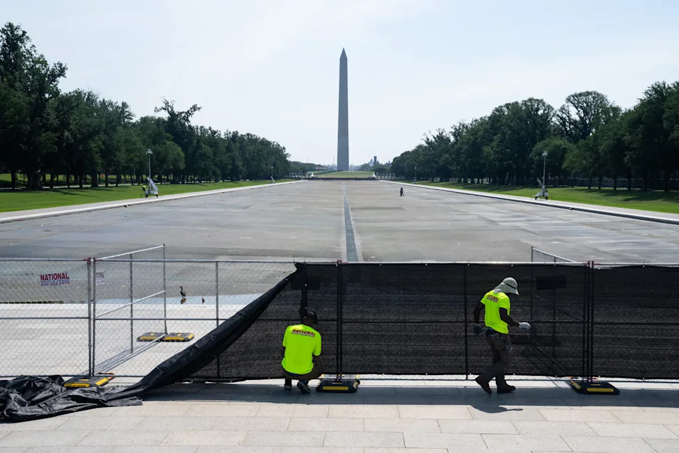 DOJ Drops Vandalism Charges After Contractor Error Blamed for Reflecting Pool Damage
