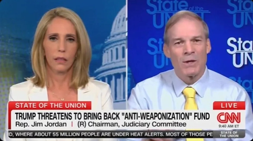 Jordan Dodges Whether Trump’s $1.8B ‘Weaponization’ Fund Is Dead After Acting AG’s Testimony