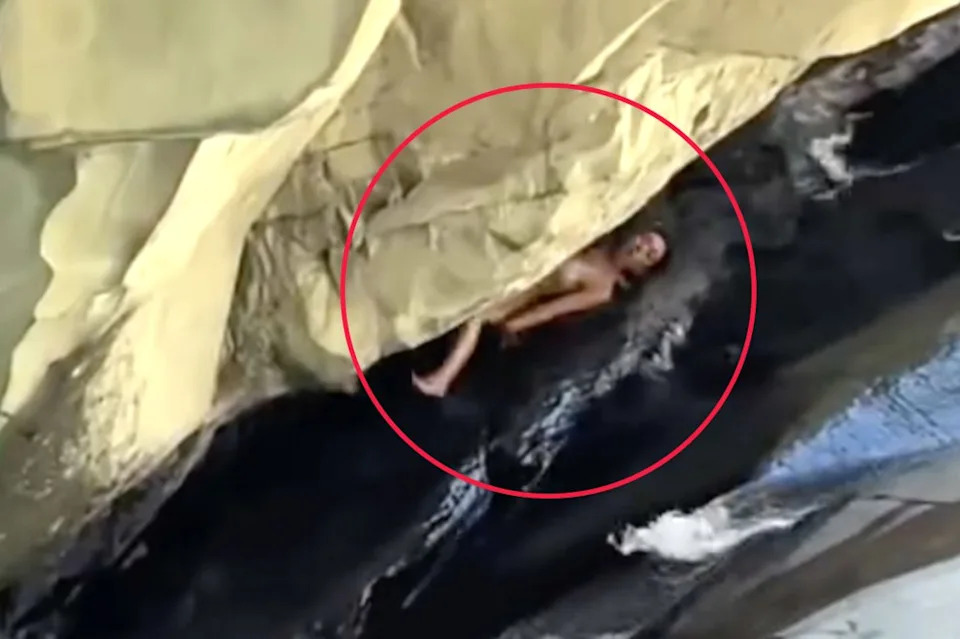 Woman Slams Into Rocks While Sliding Down Natural Waterslide At Santa Paula Punch Bowls