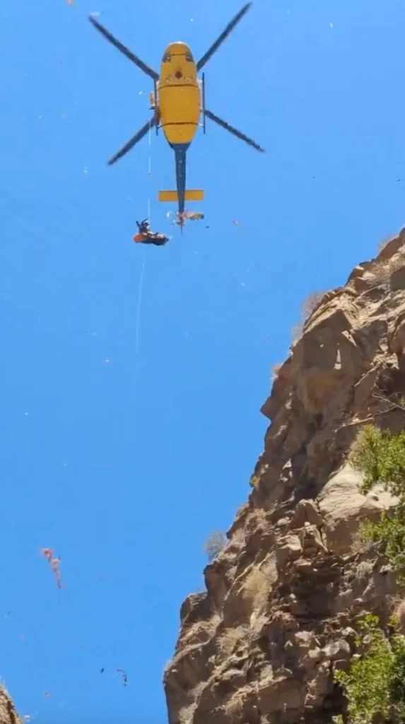 Woman Slams Into Rocks While Sliding Down Natural Waterslide At Santa Paula Punch Bowls