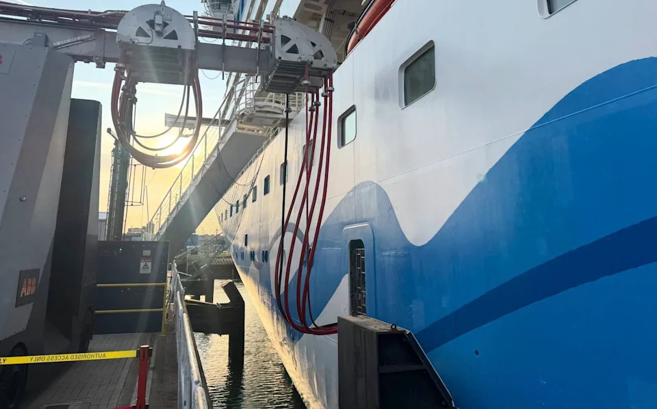 Brittany Ferries Begins Using Shore Power at Portsmouth — Despite Higher Electricity Costs