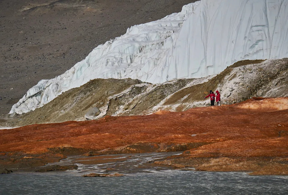 Genetic Clues Suggest Blood Falls’ Brine Is Ancient Seawater Trapped Beneath Taylor Glacier