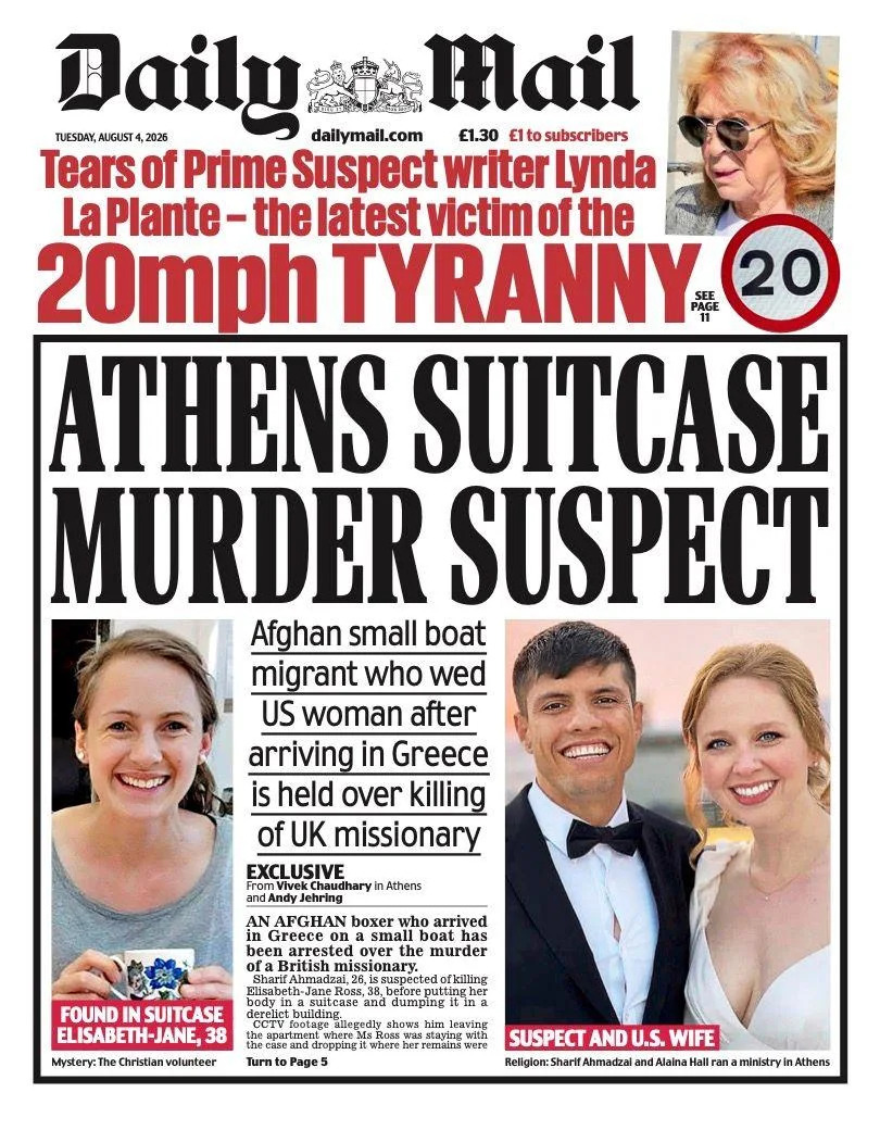 Burnham Defends Early-Release Limits Amid Safety Fears — Papers Also Flag Farage Turmoil and Record Drought