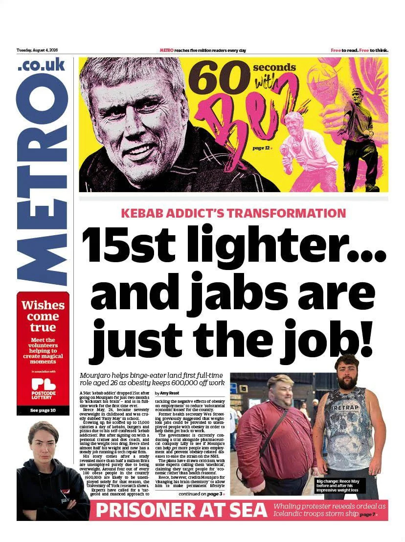 Burnham Defends Early-Release Limits Amid Safety Fears — Papers Also Flag Farage Turmoil and Record Drought