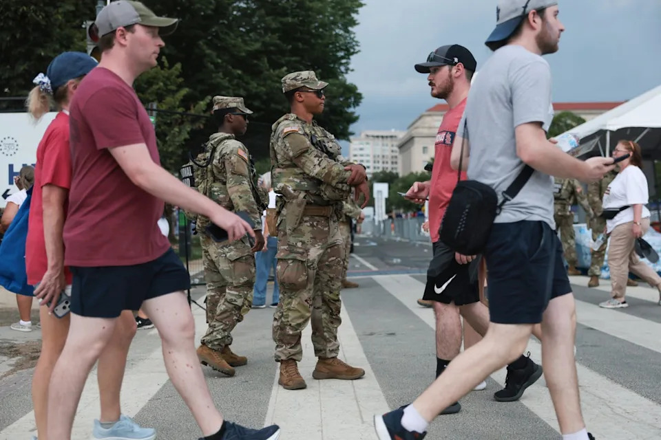 Purple Heart Veteran Sues After Video Shows National Guard Troops Forcing Her To Ground Outside DC Home