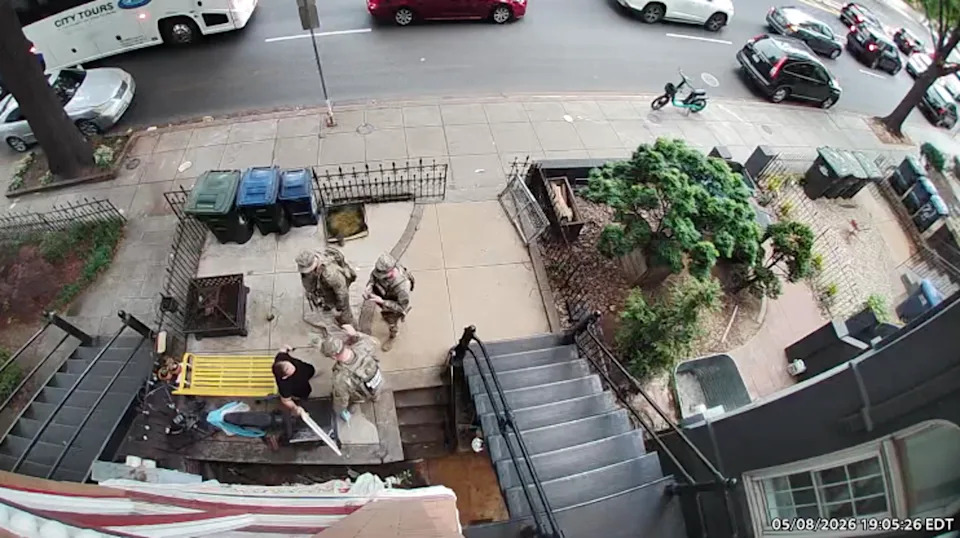 Purple Heart Veteran Sues After Video Shows National Guard Troops Forcing Her To Ground Outside DC Home