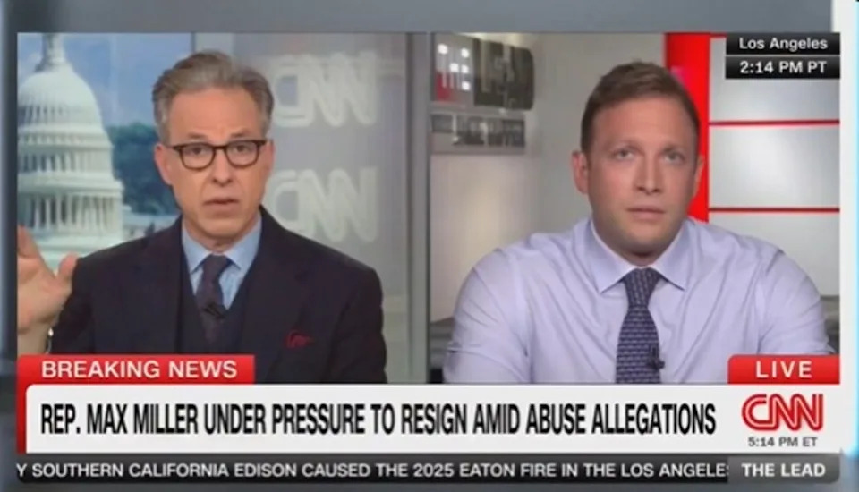 Rep. Max Miller Denies Abuse Allegations in Tense CNN Interview as Political Pressure Mounts