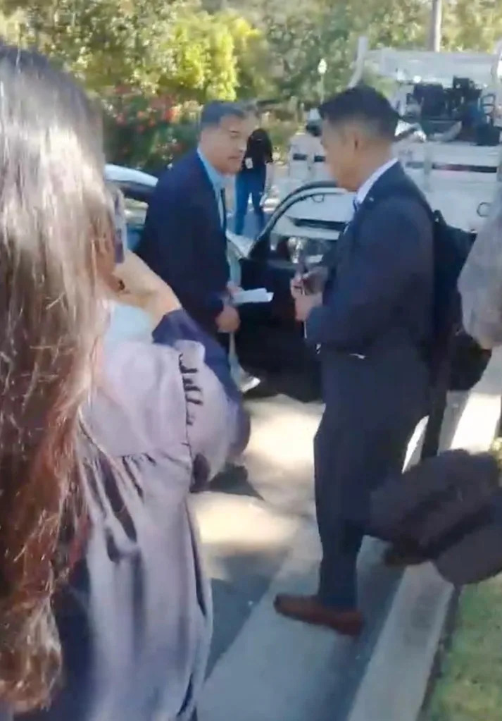 Xavier Becerra Walks Away From Reporters After Questions About Migrant Children Record