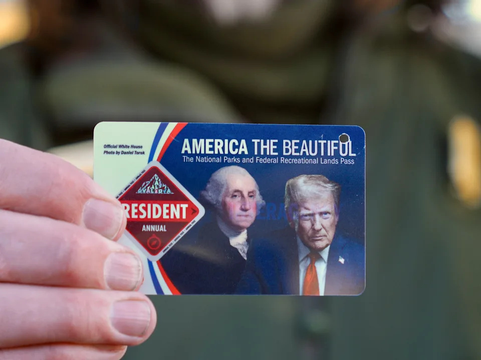 From Passes to Passports: How Trump's Name and Image Spread Across Government in His Second Term