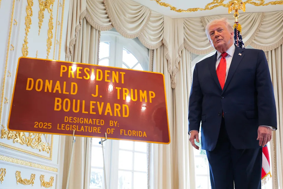 From Passes to Passports: How Trump's Name and Image Spread Across Government in His Second Term