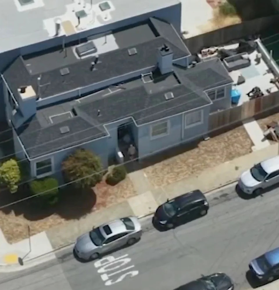 Drone Footage Captures Dramatic Takedown as Five Arrested in San Francisco Undercover Sting Targeting Online Child Predators