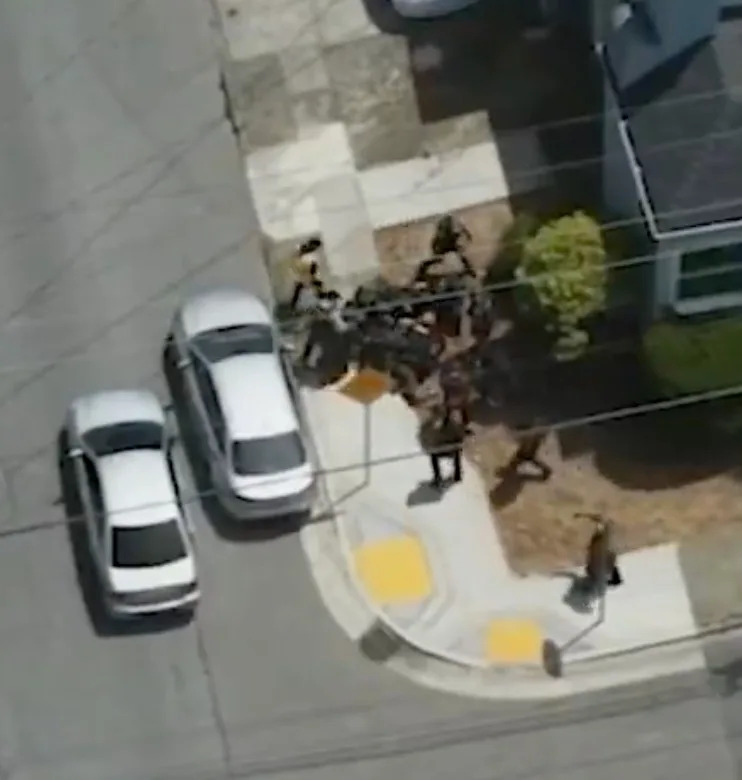 Drone Footage Captures Dramatic Takedown as Five Arrested in San Francisco Undercover Sting Targeting Online Child Predators