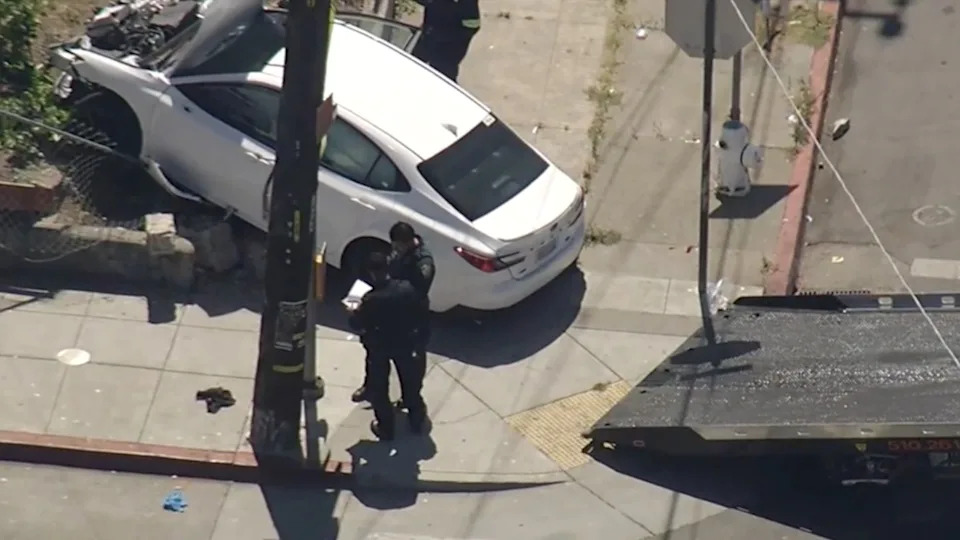 Very Young Child Driving in Oakland Crash Leaves Woman Critically Injured, Police Say