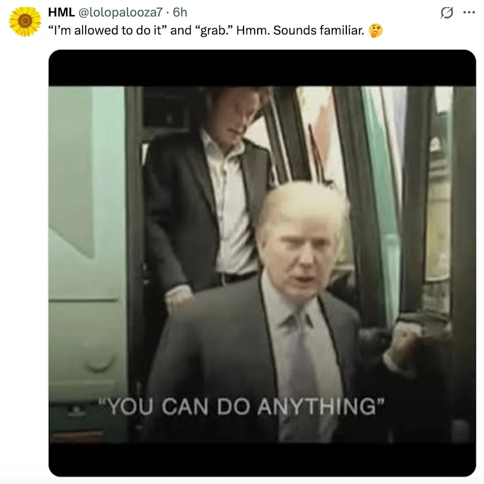 Trump Says He Might 