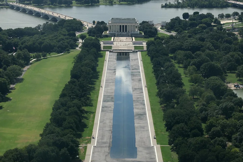 Trump Presses Jeanine Pirro Over Reflecting Pool ‘Vandalism’ After Charges Dropped