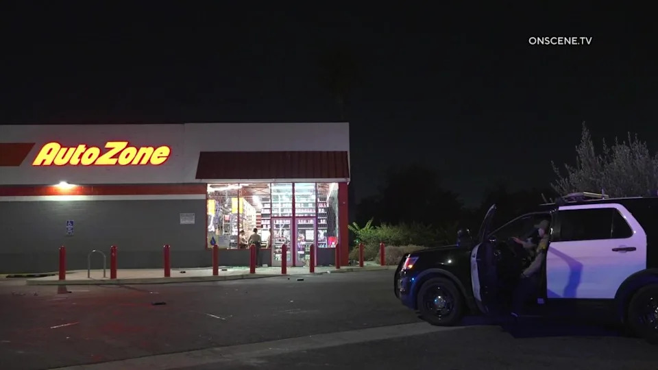 Masked Mob Strikes Same East LA AutoZone Twice In 24 Hours During Massive Street Takeovers