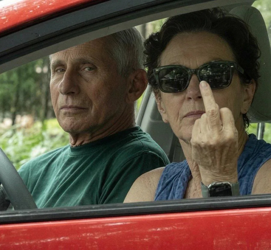 Fact Check: AI-Enhanced Photo Shows Christine Grady Making Obscene Gesture — Original Photo Altered