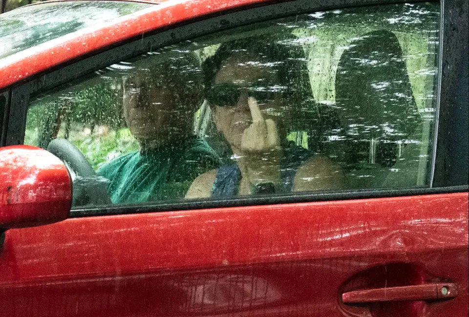 Fact Check: AI-Enhanced Photo Shows Christine Grady Making Obscene Gesture — Original Photo Altered