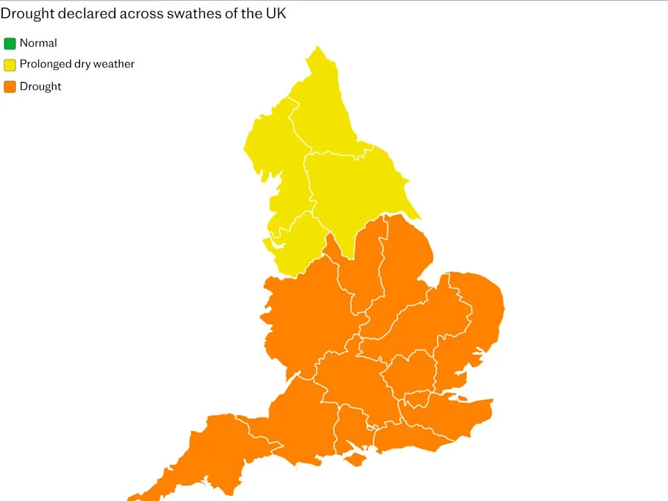 Britanija Pred Najgorom Krizom Bezbednosti Hrane U Decenijama — Suša Pogađa 71% Engleske