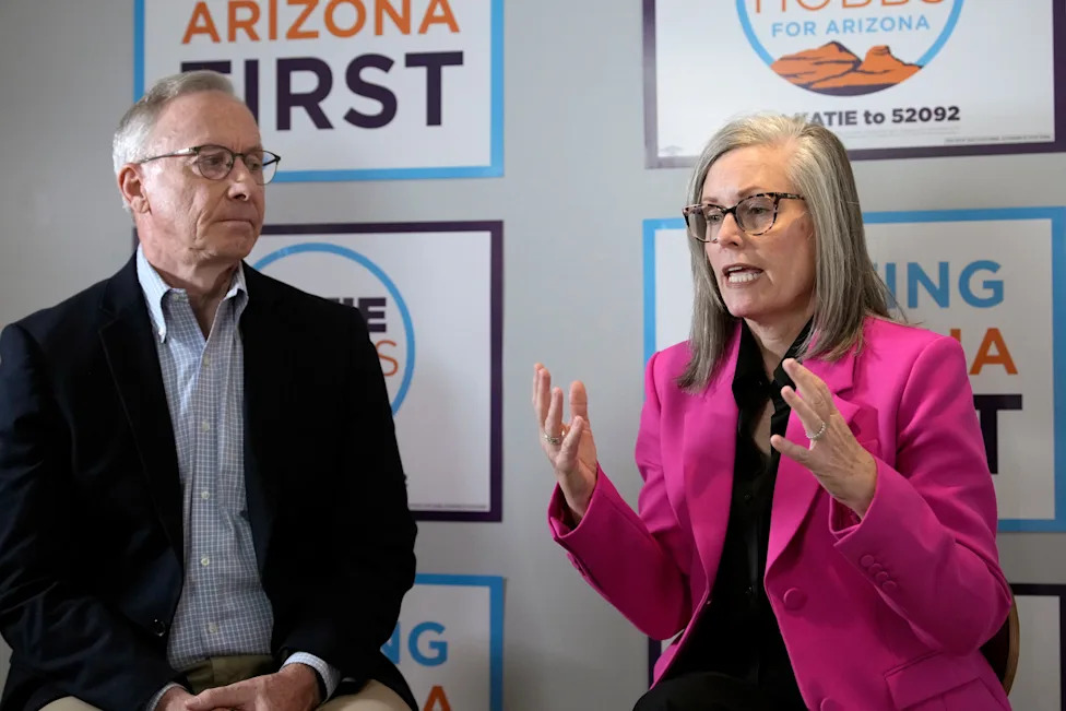 Katie Hobbs Picks Former Republican John Giles as Bipartisan Running Mate Ahead of Arizona's First Lieutenant Governor Election