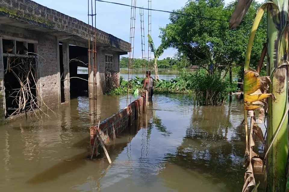 97-Year-Old Rescued On Makeshift Banana Raft As Devastating Assam Floods Displace Millions