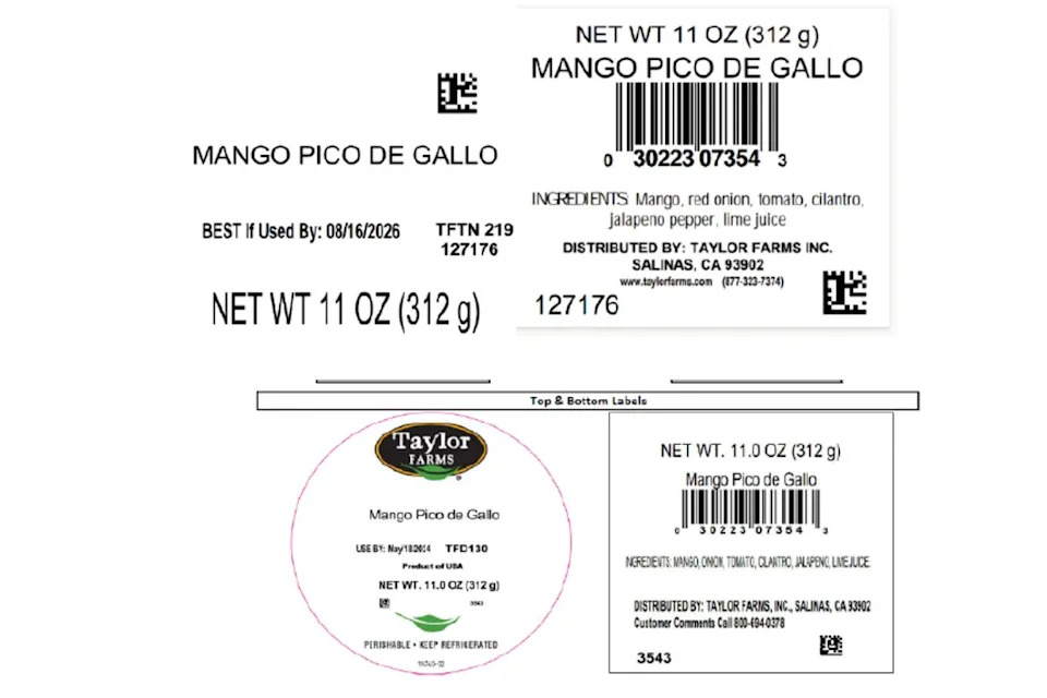 Povlačenje guacamolea, salse i dipova zbog moguće Salmonella kontaminacije — proizvodi Taylor Farms povučeni iz Targeta i drugih lanaca