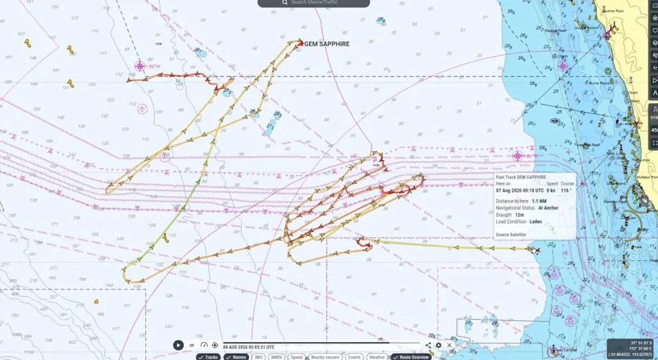 Two Subsea Cables Off Perth Report Shunt Faults After Suspicious Vessel Activity