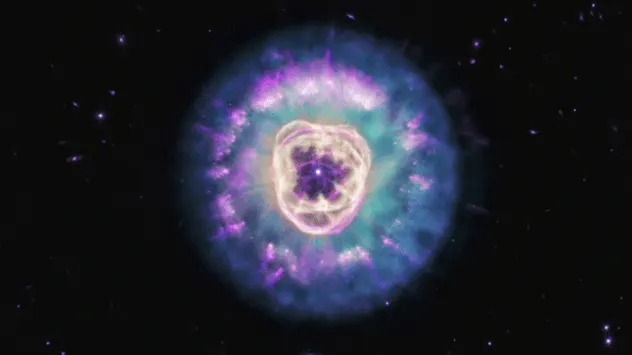 Webb otkrio „Nebulozu Lav“ (NGC 2392) — zapanjujući NIRCam i MIRI snimci