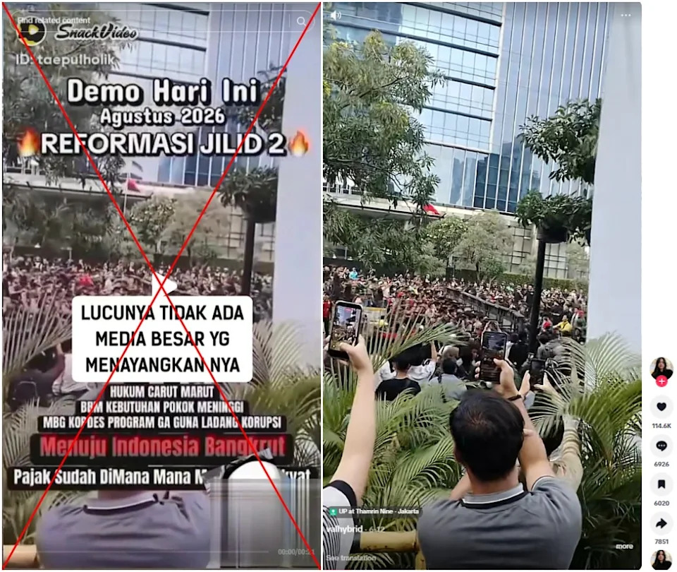 Old Indonesian Protest Videos Misrepresented As Recent Jakarta Unrest; Local Media Did Report Events