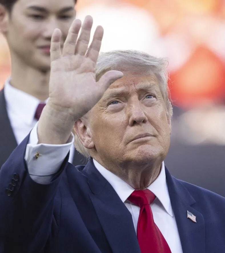 Trump Says ‘The Law Is Very Strong’ on Two-Term Limit as ‘2028’ Merch Fuels Third-Term Talk