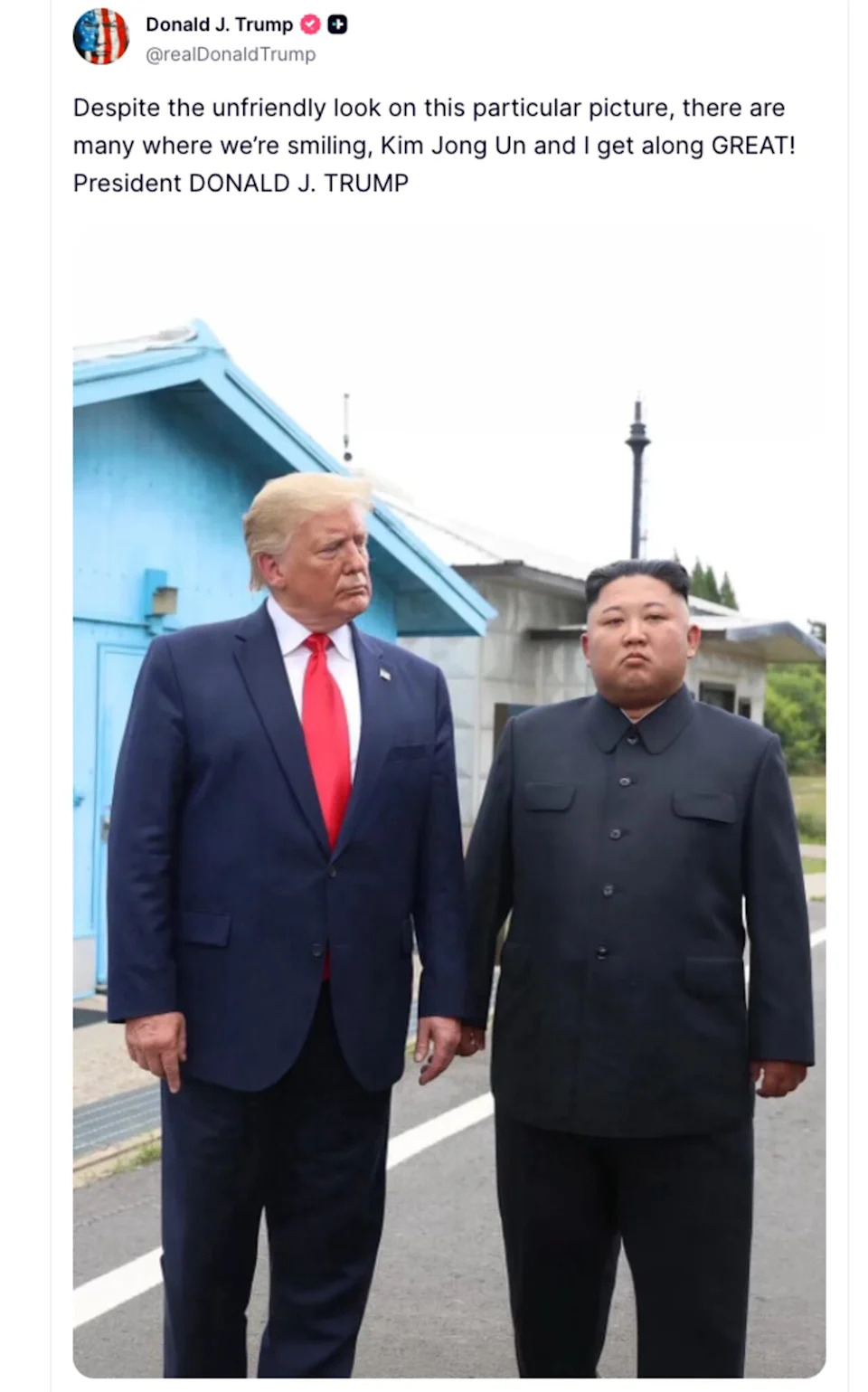 Trump Shares Fantastical George Washington Images on Truth Social as USS Abraham Lincoln Sailors Report Harsh Conditions