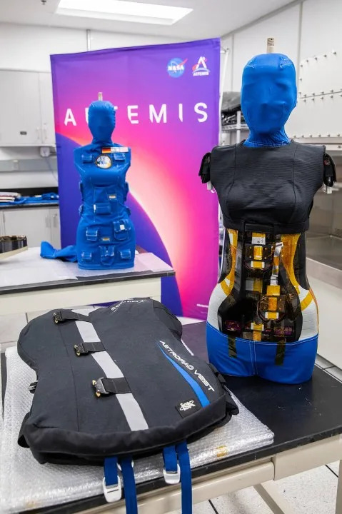 AstroRad prsluk testiran na Artemis I može smanjiti dozu zračenja za 40–60%