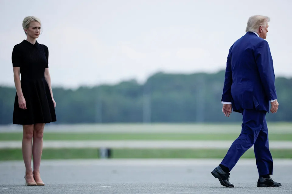 Ossoff Skewers Trump Over Relationship With 35-Year-Old Aide Natalie Harp