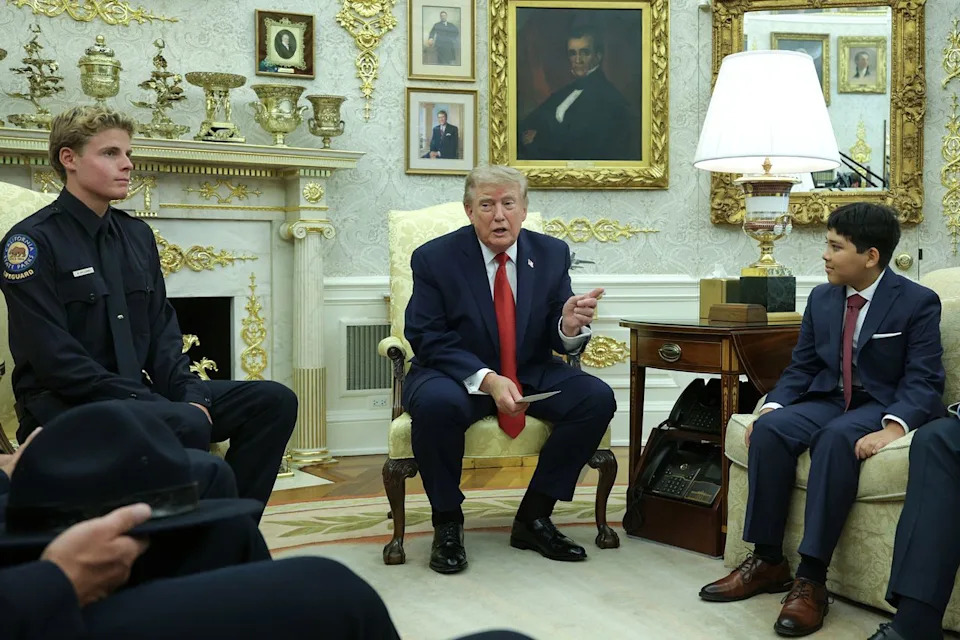 Teen Lifeguard Praised at White House After Dramatic Rescue; Trump Quips He 'Probably' Wouldn't Have Done It