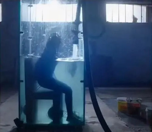 Fact Check: No Verifiable Link Between Viral Glass Water-Tank Video, Epstein Files, or The Cell