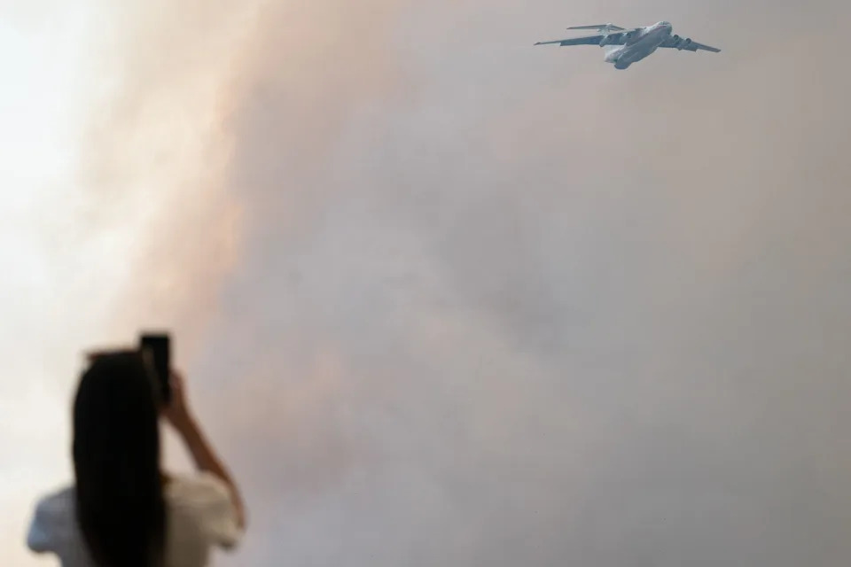 Deliblatska peščara u plamenu: Požar više od dve nedelje, angažovan ruski Il-76
